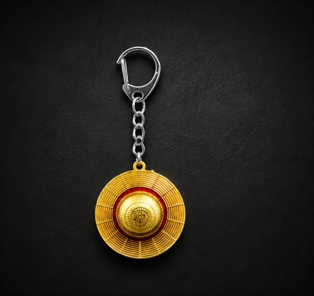 Luffy Straw Hat Keychain